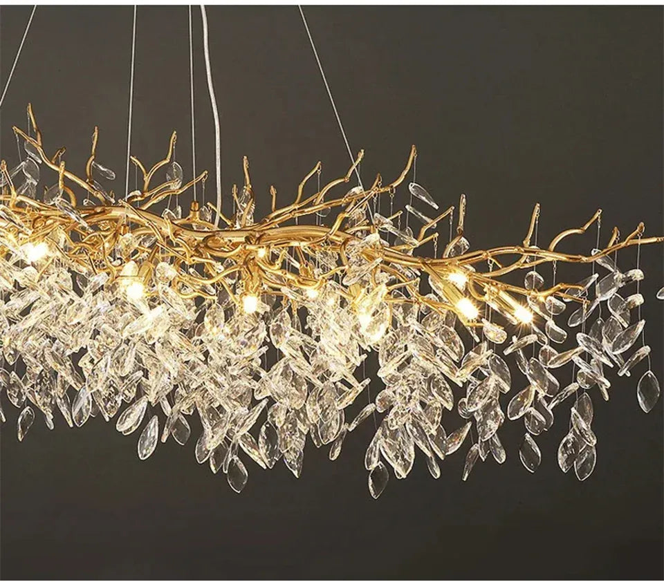 Verthara Premium Crystal Branch Chandelier