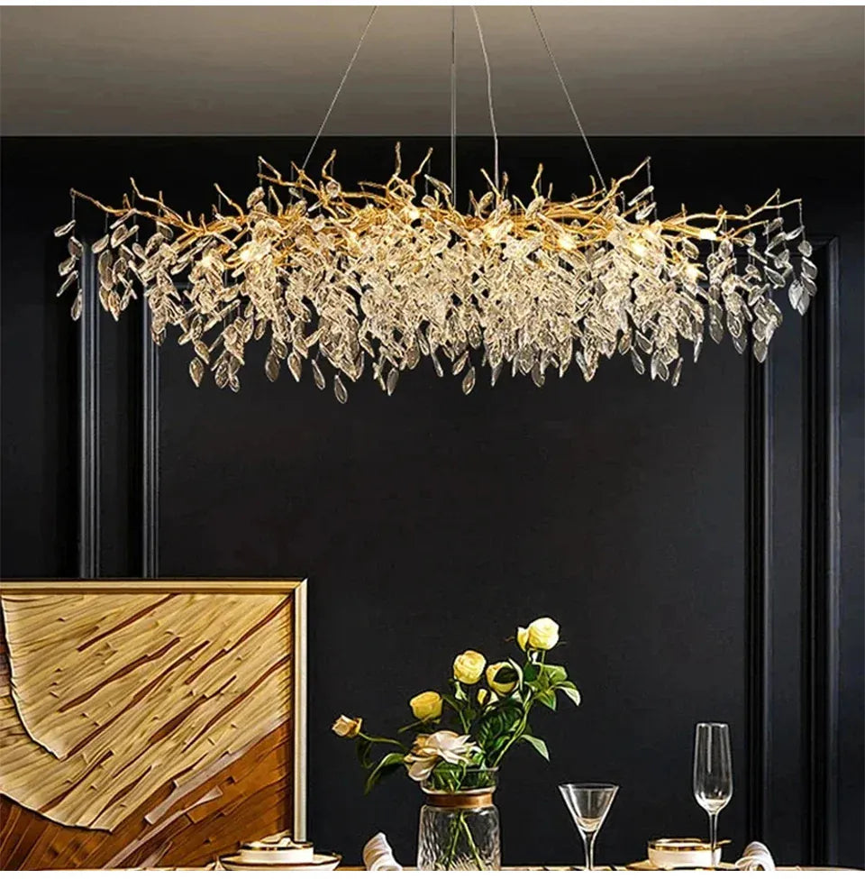 Verthara Premium Crystal Branch Chandelier