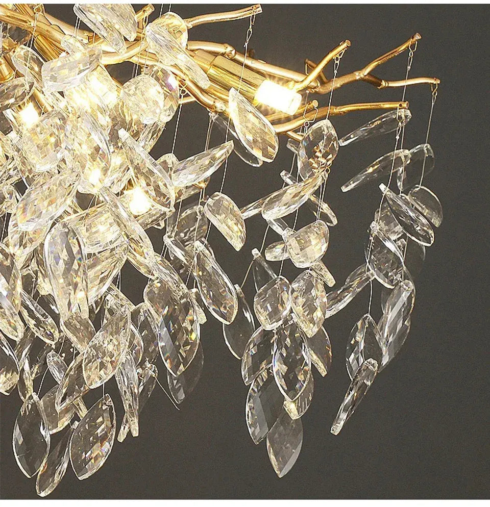 Verthara Premium Crystal Branch Chandelier