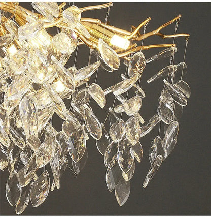 Verthara Premium Crystal Branch Chandelier