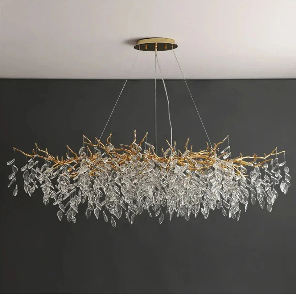 Verthara Premium Crystal Branch Chandelier