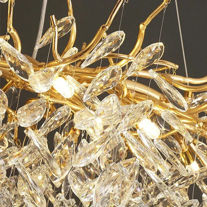 Verthara Premium Crystal Branch Chandelier