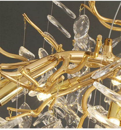 Verthara Premium Crystal Branch Chandelier