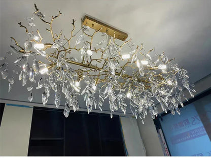Verthara Premium Crystal Branch Chandelier
