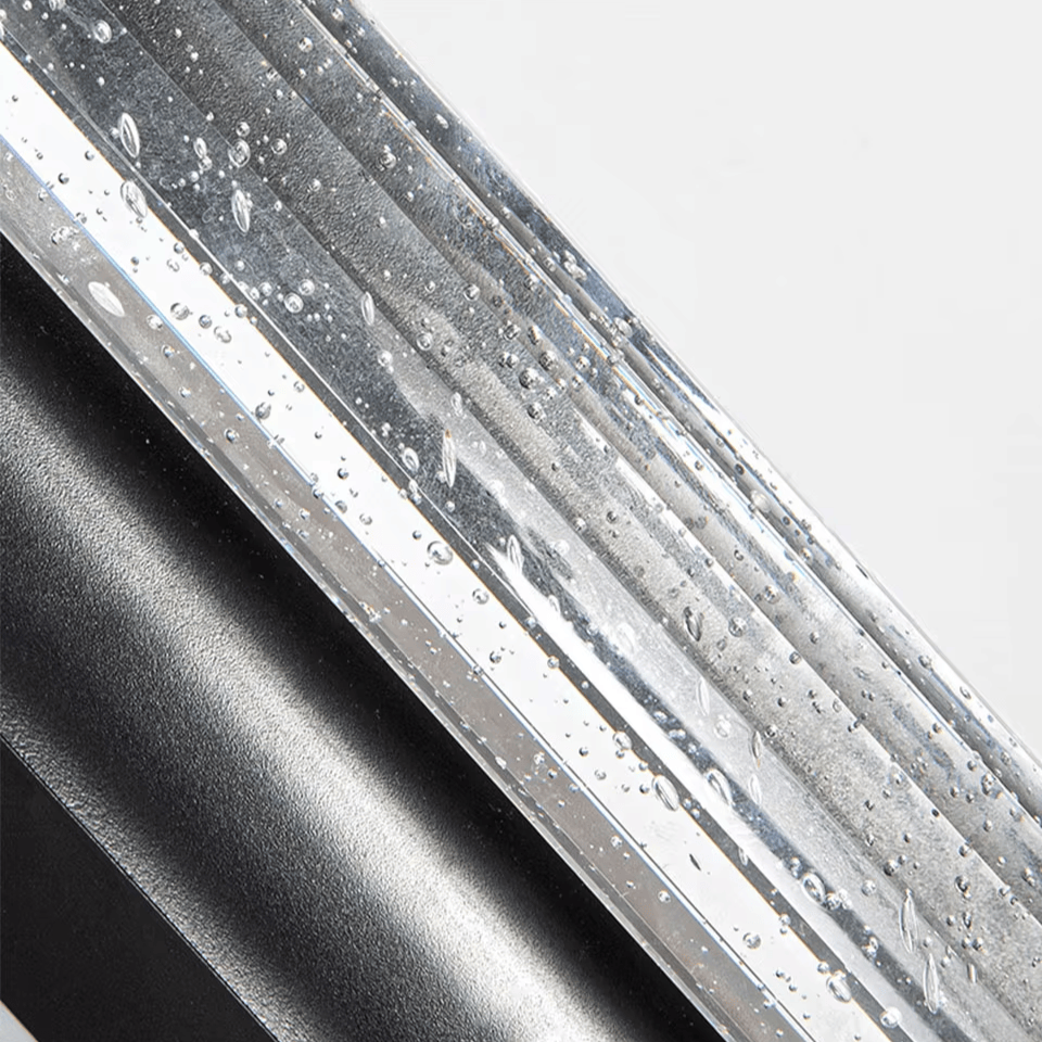 Verthara Premium Crystal Bubble Exterior Wall Sconce