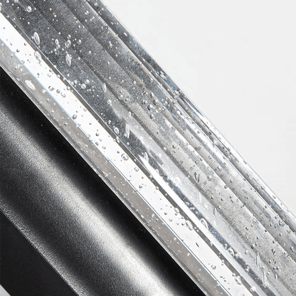 Verthara Premium Crystal Bubble Exterior Wall Sconce