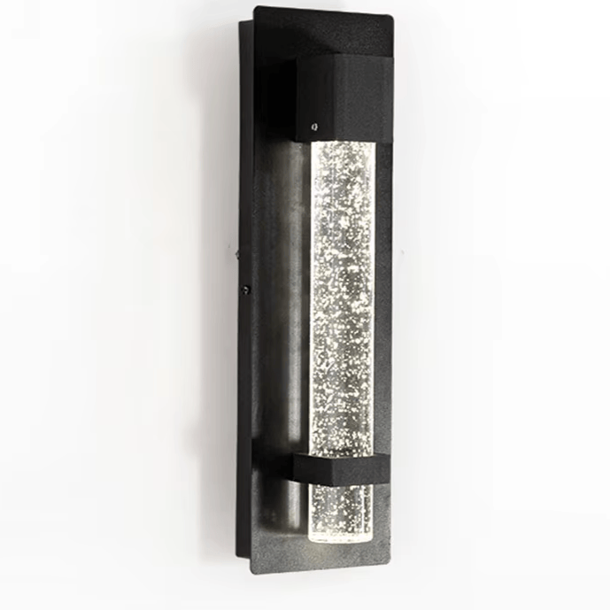 Verthara Premium Crystal Bubble Exterior Wall Sconce