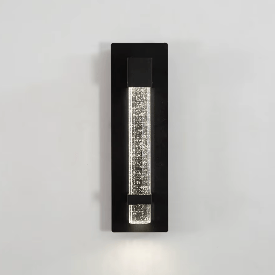 Verthara Premium Crystal Bubble Exterior Wall Sconce