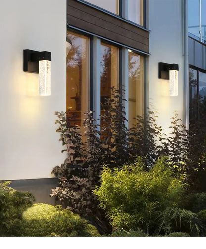 Verthara Premium Crystal IP65 Outdoor Wall Sconce