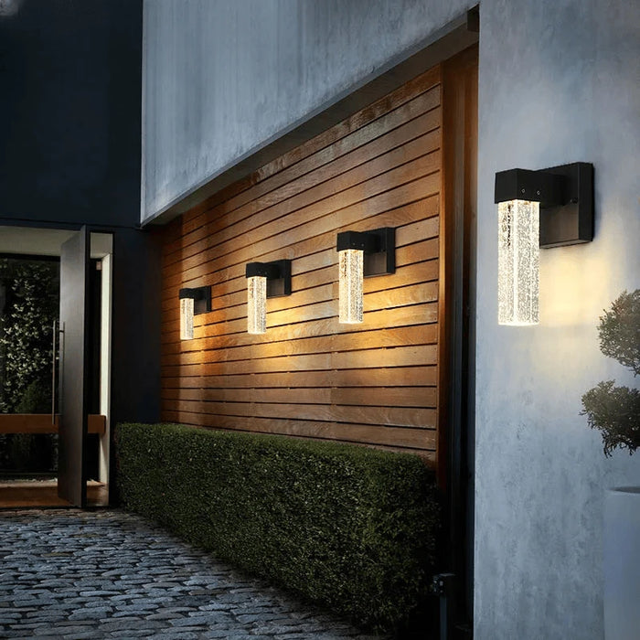 Verthara Premium Crystal IP65 Outdoor Wall Sconce
