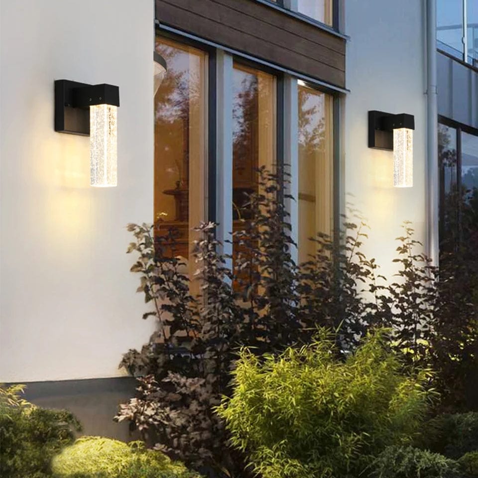 Verthara Premium Crystal IP65 Outdoor Wall Sconce