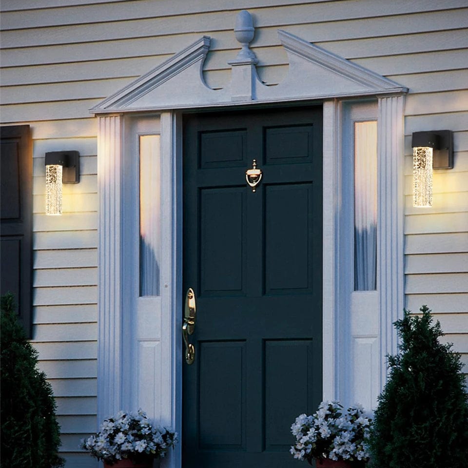 Verthara Premium Crystal IP65 Outdoor Wall Sconce
