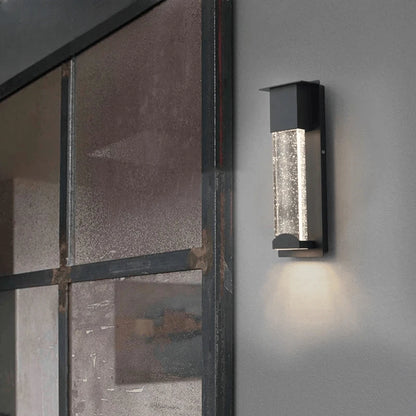 Verthara Premium Crystal LED Outdoor Wall Light PIR & IP65