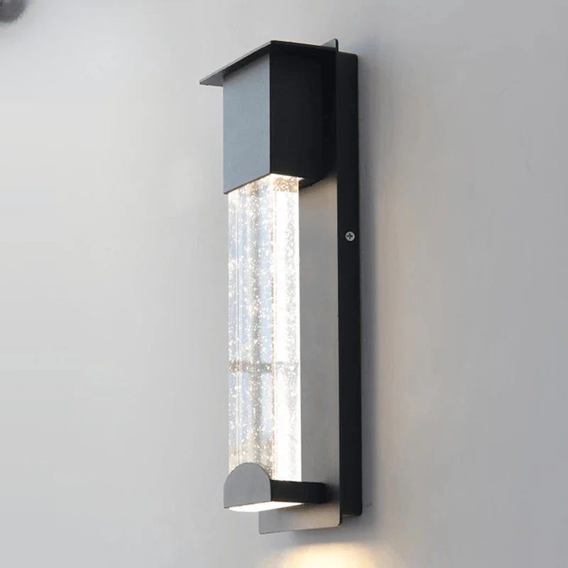 Verthara Premium Crystal LED Outdoor Wall Light PIR & IP65