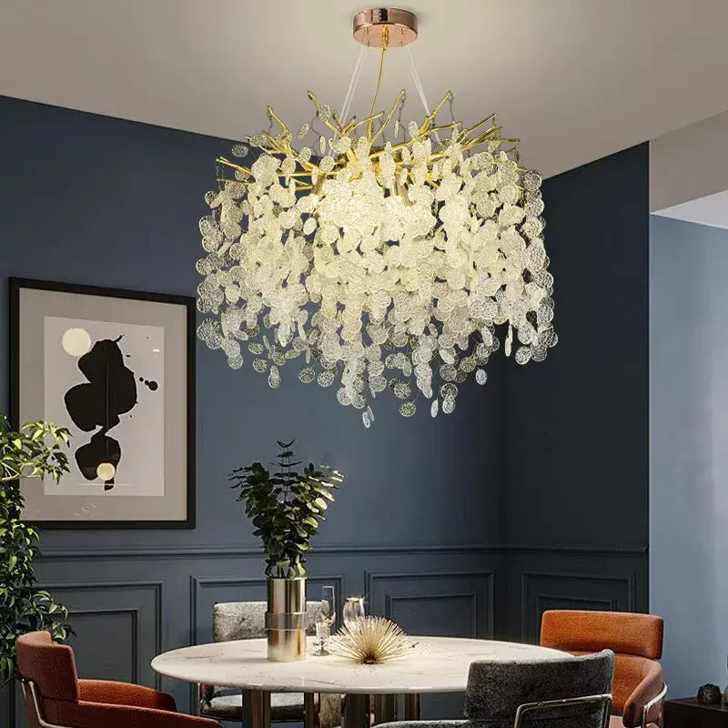 Verthara Premium Crystal Tree Branch Chandelier