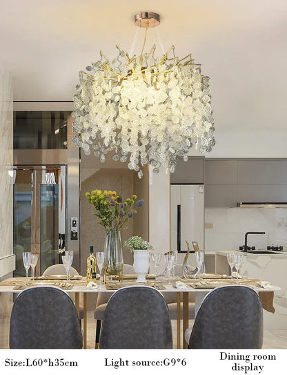 Verthara Premium Crystal Tree Branch Chandelier