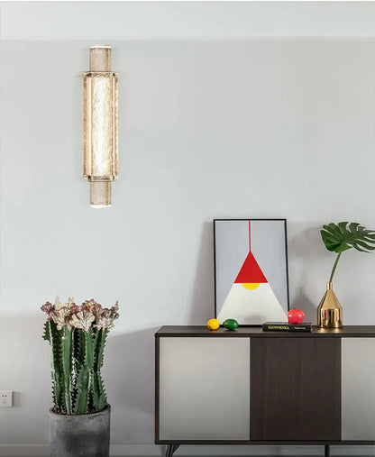 Verthara Premium Crystal Wall Sconce with Clear Glass