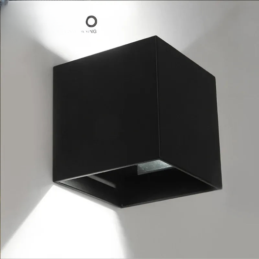 Verthara Premium Cube LED Outdoor Wall Light IP65 Adjustable