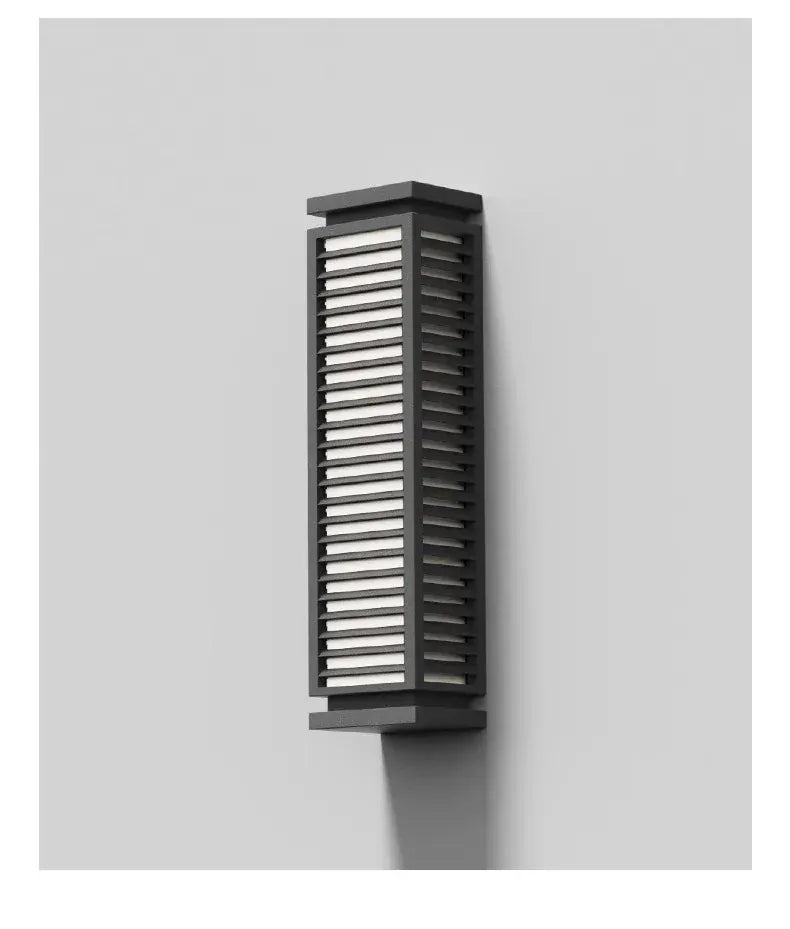 Verthara Premium Cuboid Stainless Steel Outdoor Wall Light