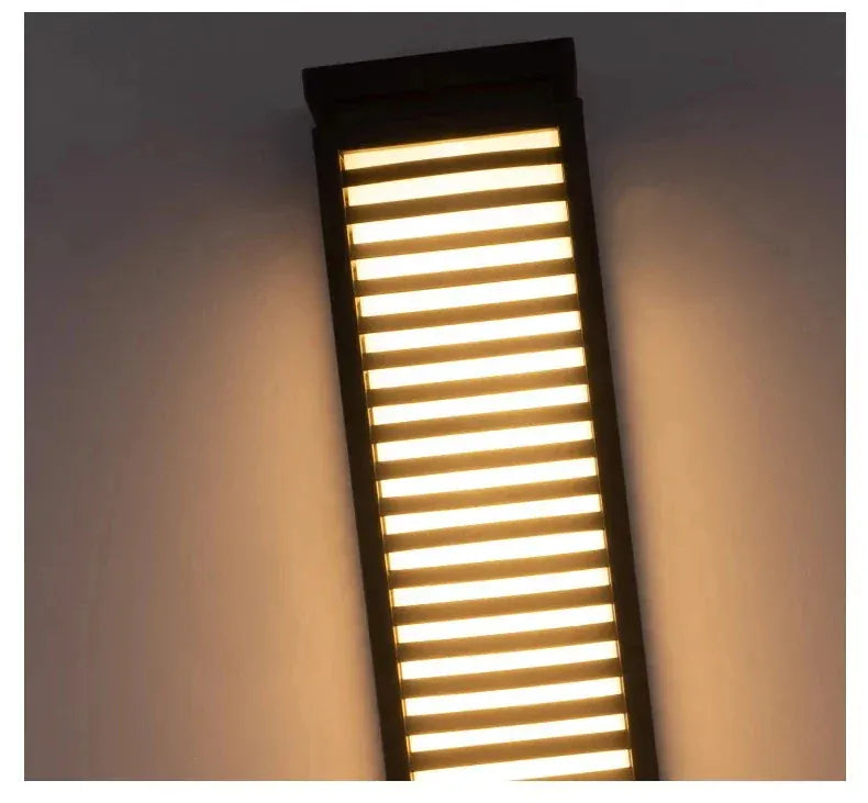 Verthara Premium Cuboid Stainless Steel Outdoor Wall Light