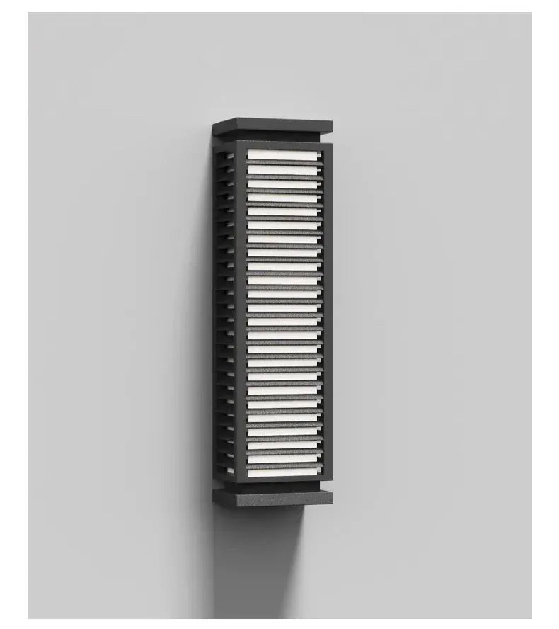 Verthara Premium Cuboid Stainless Steel Outdoor Wall Light