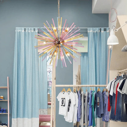 Verthara Premium Dandelion Glass Children's Chandelier