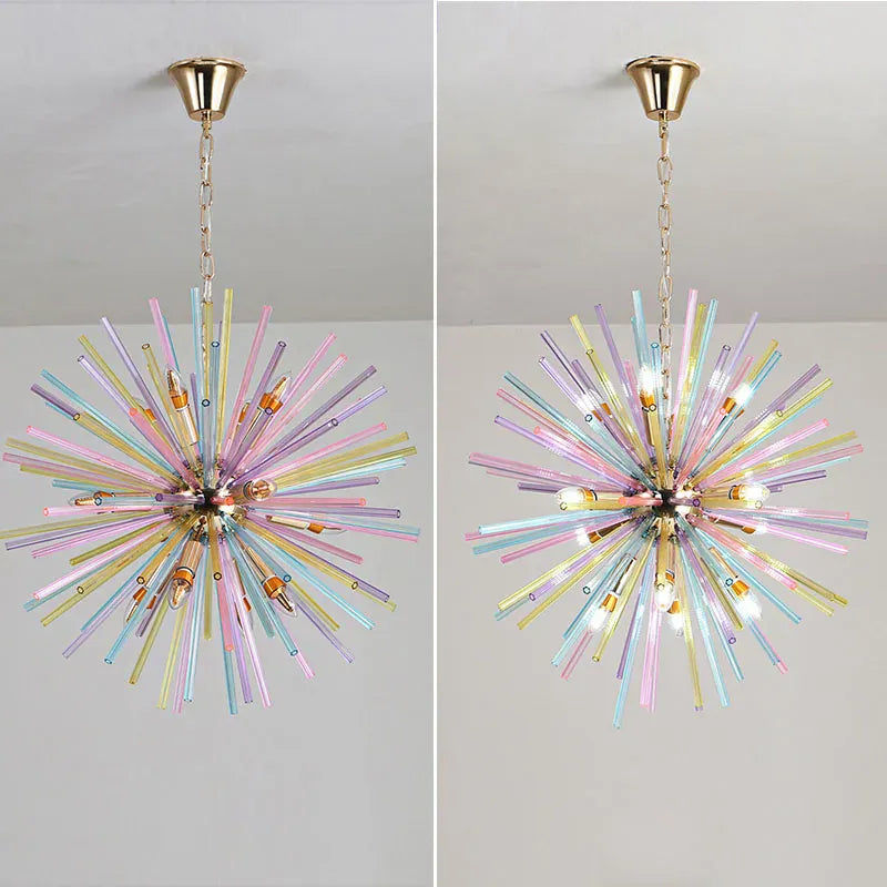 Verthara Premium Dandelion Glass Children's Chandelier