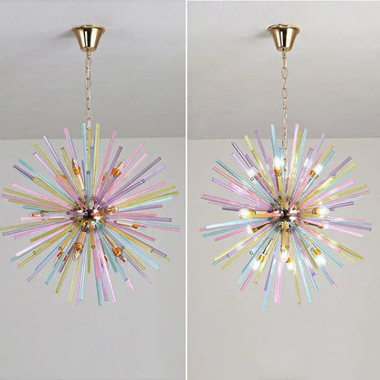 Verthara Premium Dandelion Glass Children's Chandelier