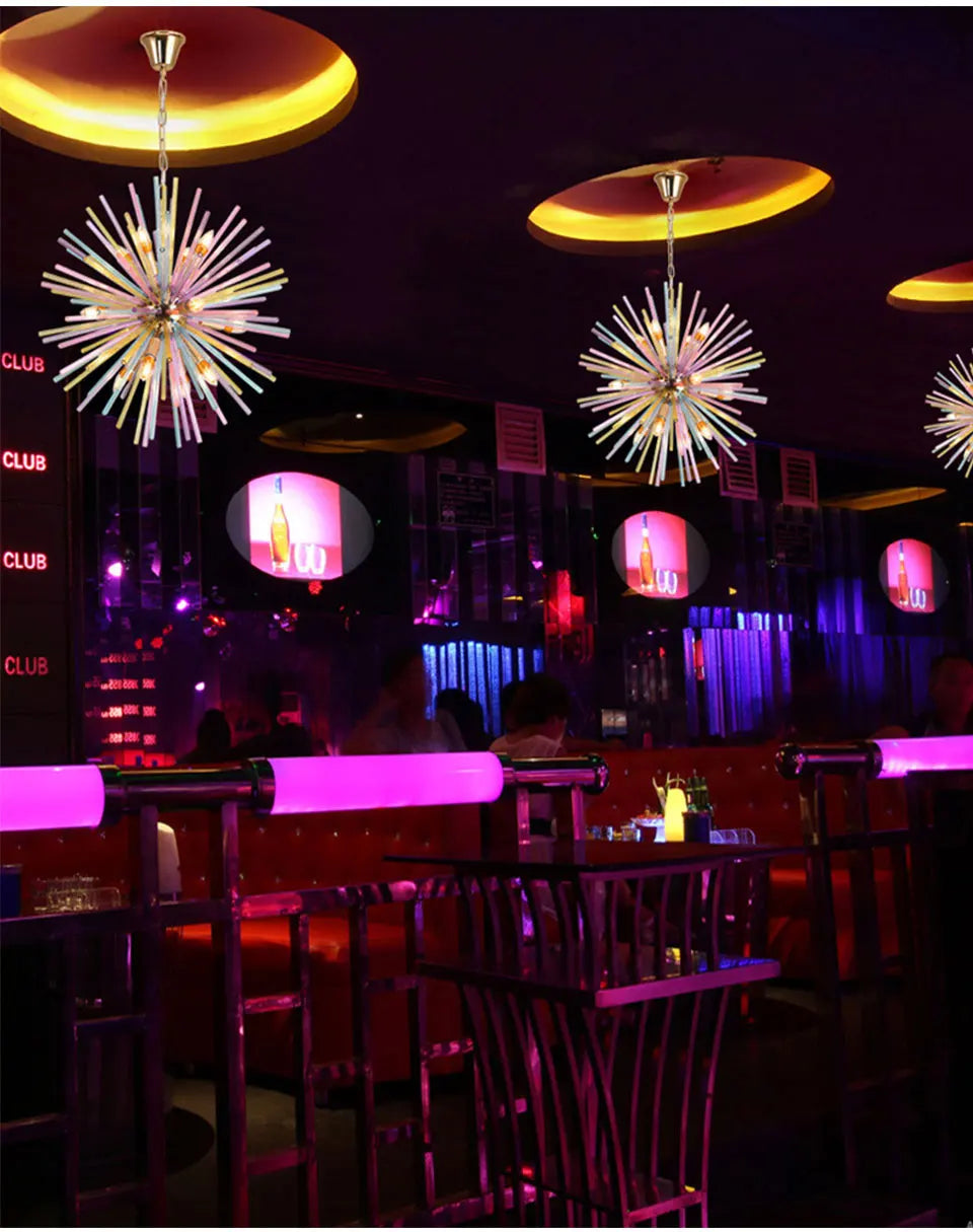 Verthara Premium Dandelion Glass Children's Chandelier