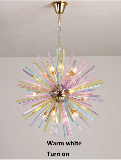 Verthara Premium Dandelion Glass Children's Chandelier