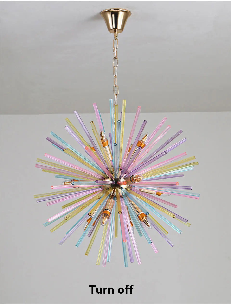 Verthara Premium Dandelion Glass Children's Chandelier