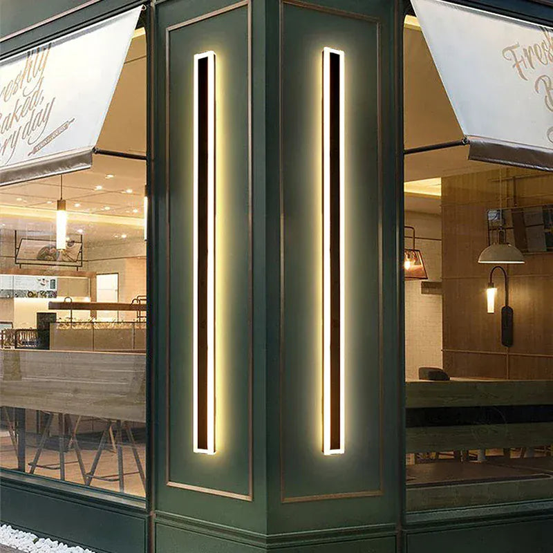 Verthara Premium Dimmable LED Outdoor Wall Lamp - Waterproof - Adjustable Brightness - Aluminium - Modern Design - Available in Multiple Colours