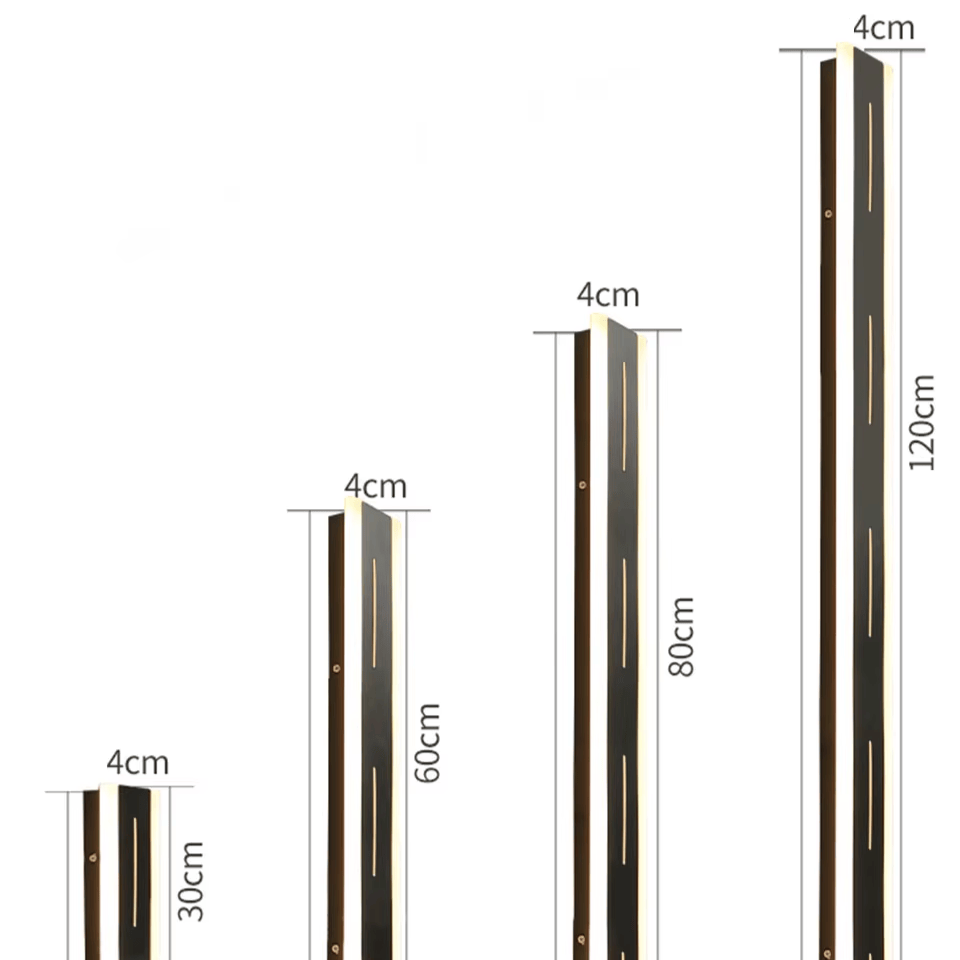 Verthara Premium Dimmable LED Outdoor Wall Light IP65 with Remote