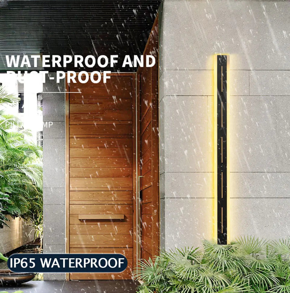 Verthara Premium Dimmable LED Outdoor Wall Light IP65 with Remote