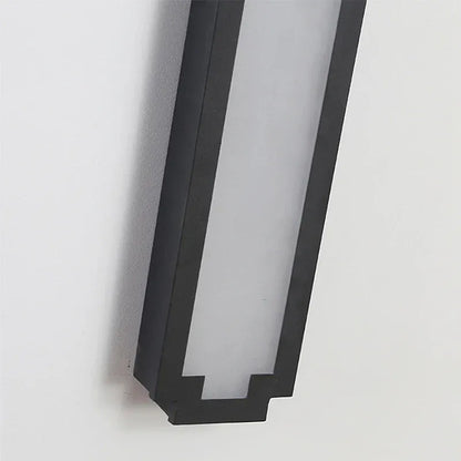 Verthara Premium Dimmable LED Outdoor Wall Light - Waterproof - Modern Design - Adjustable Brightness - Available in Multiple Sizes - Black