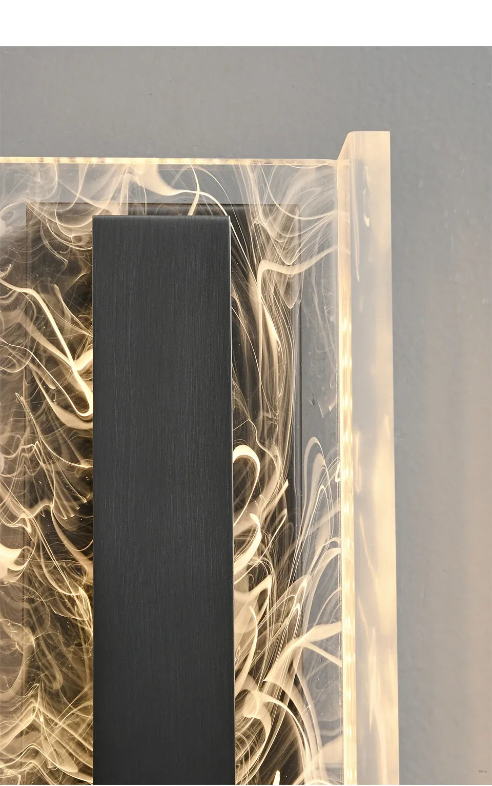 Verthara Premium Dimmable Rectangle Copper Wall Sconce