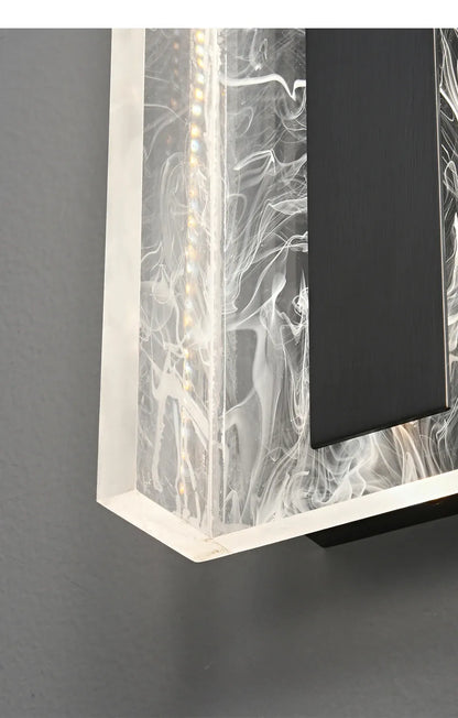 Verthara Premium Dimmable Rectangle Copper Wall Sconce