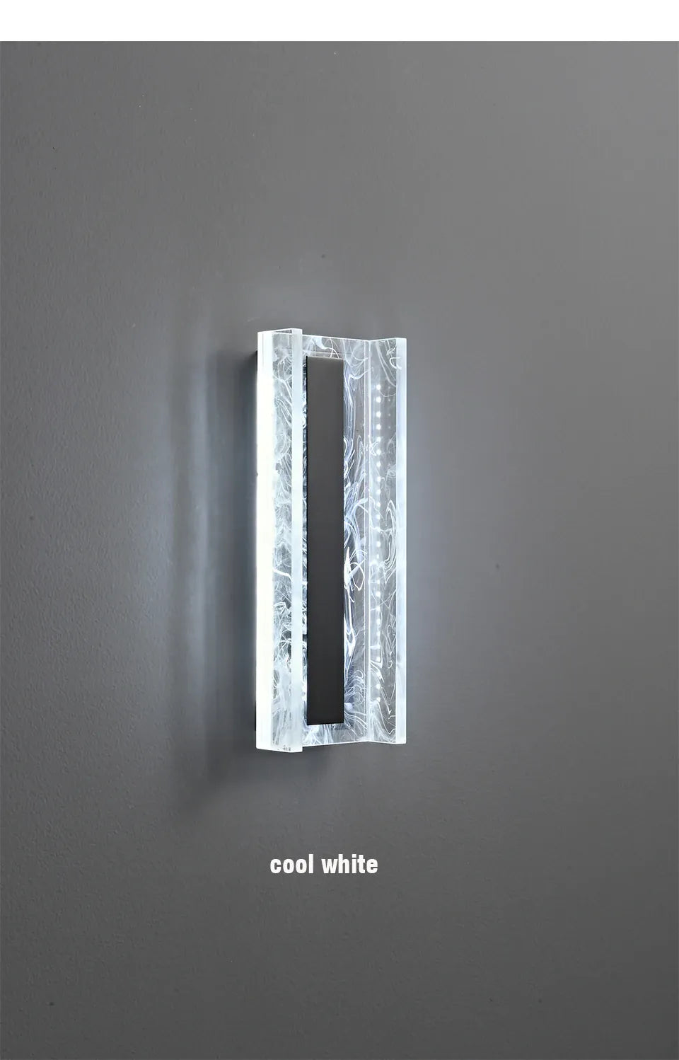Verthara Premium Dimmable Rectangle Copper Wall Sconce