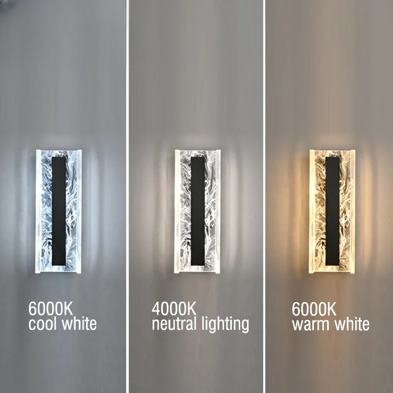 Verthara Premium Dimmable Rectangle Copper Wall Sconce