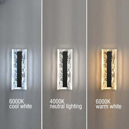 Verthara Premium Dimmable Rectangle Copper Wall Sconce