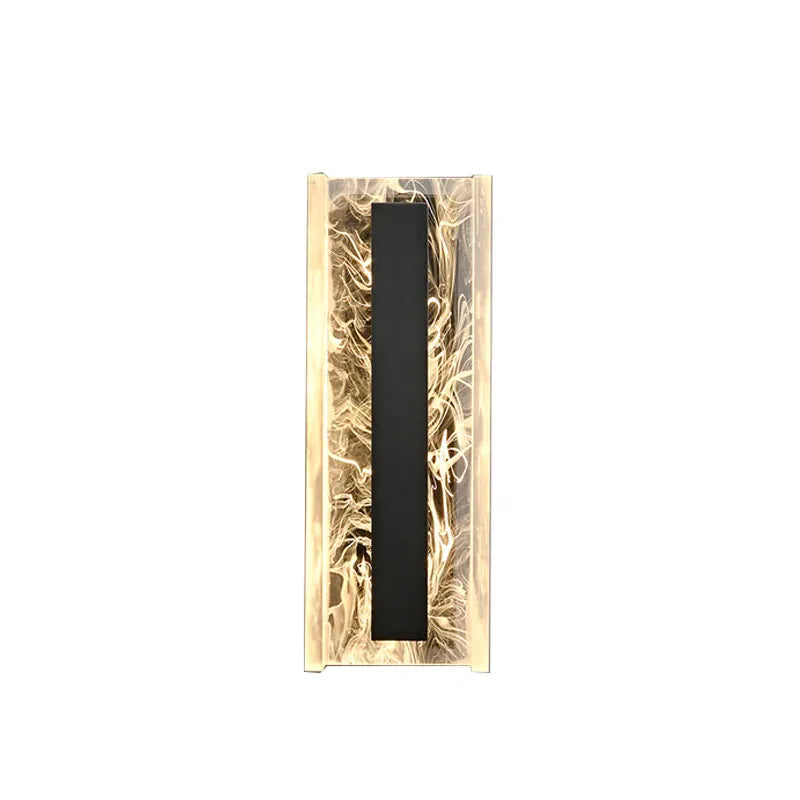 Verthara Premium Dimmable Rectangle Copper Wall Sconce