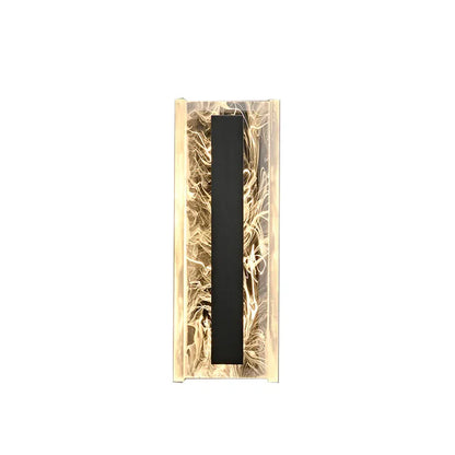 Verthara Premium Dimmable Rectangle Copper Wall Sconce
