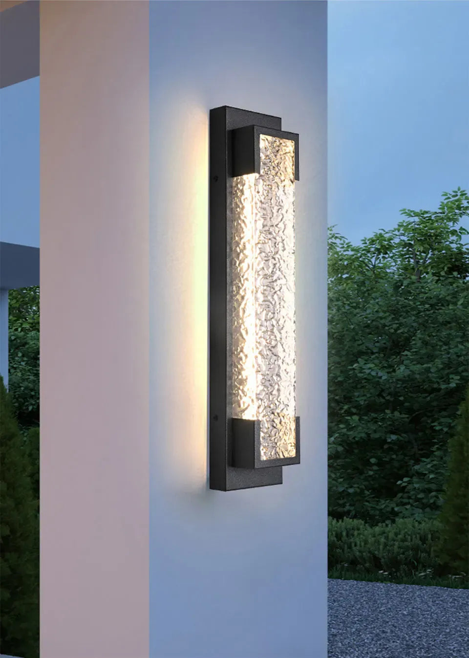 Verthara Premium Dimmable Stainless Steel Outdoor Wall Sconce