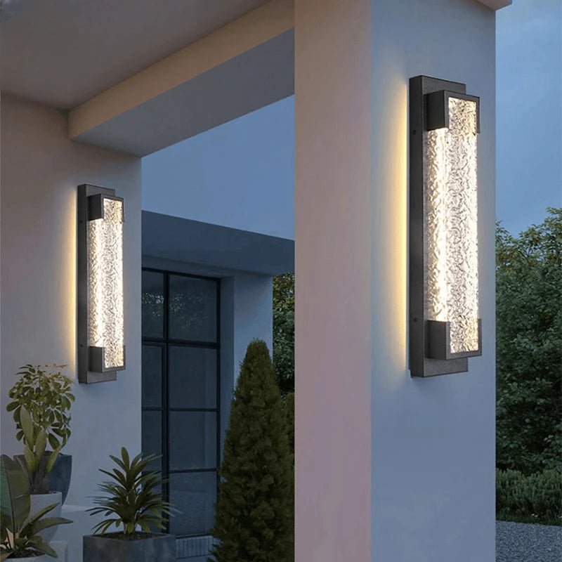 Verthara Premium Dimmable Stainless Steel Outdoor Wall Sconce