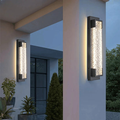 Verthara Premium Dimmable Stainless Steel Outdoor Wall Sconce