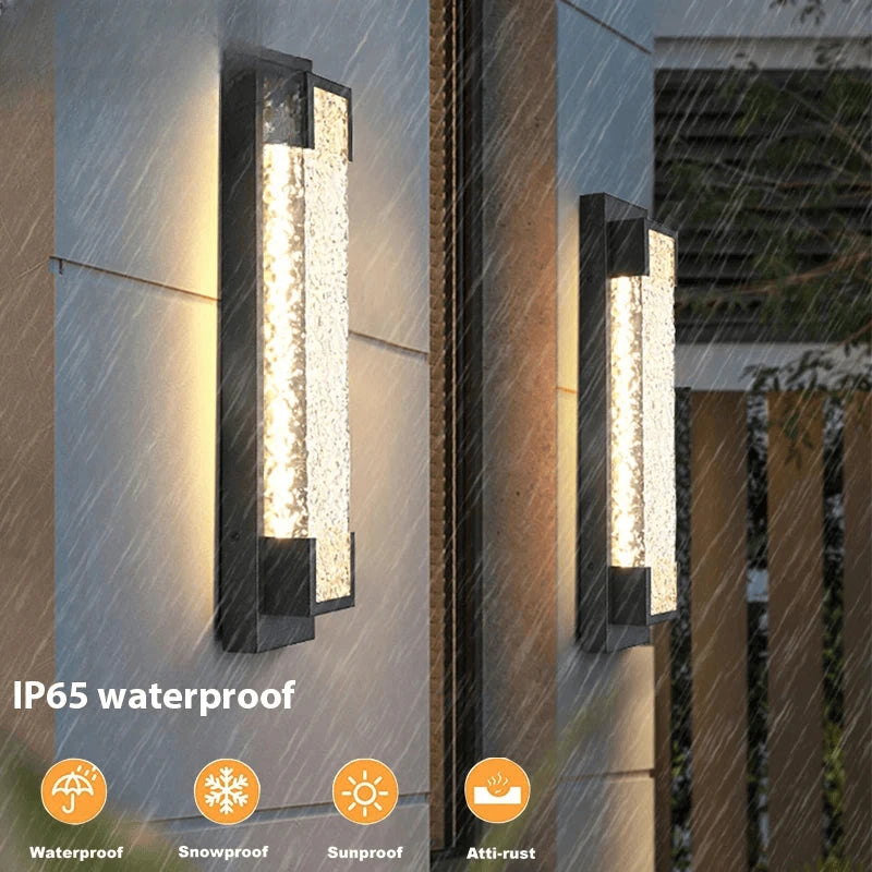 Verthara Premium Dimmable Stainless Steel Outdoor Wall Sconce