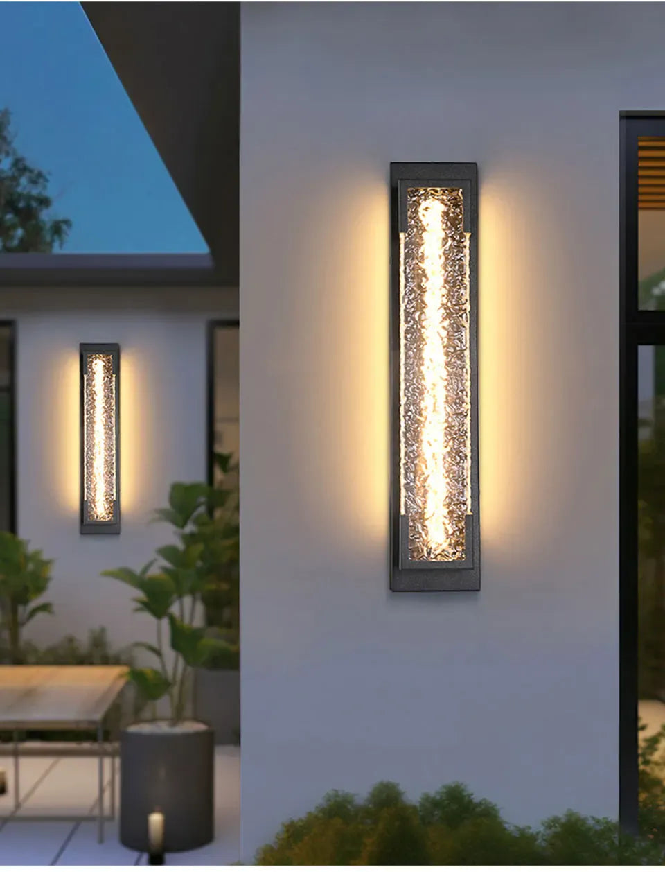 Verthara Premium Dimmable Stainless Steel Outdoor Wall Sconce