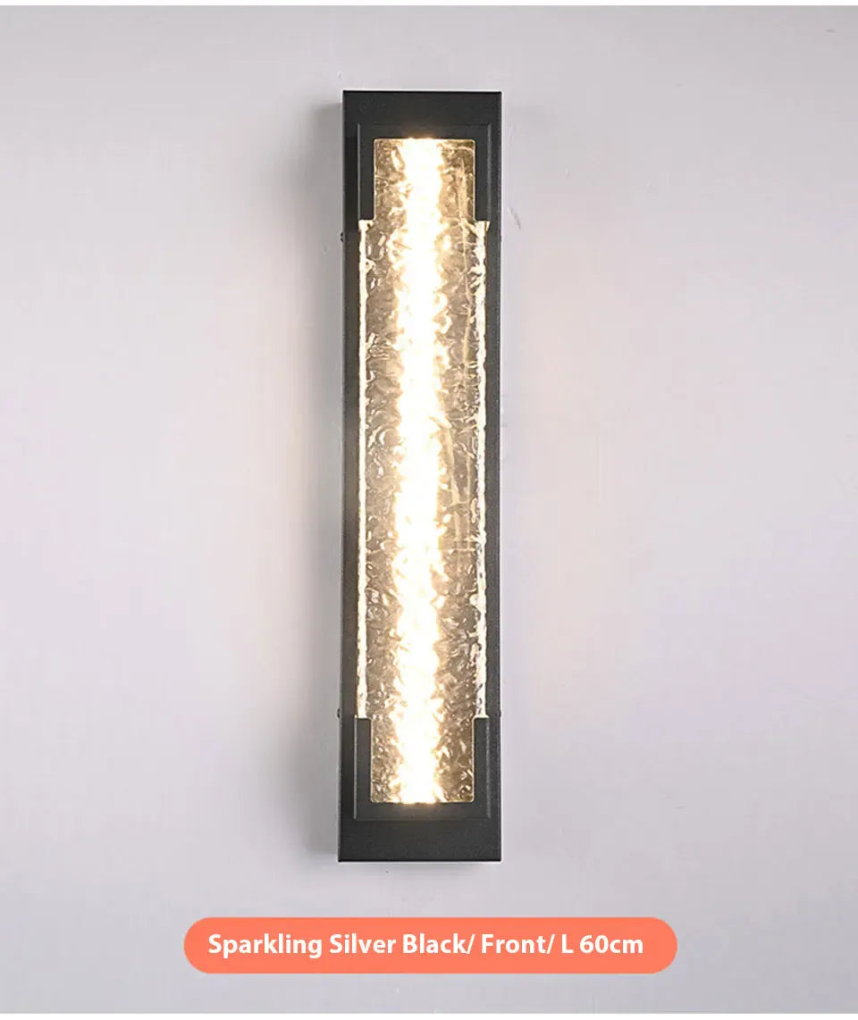 Verthara Premium Dimmable Stainless Steel Outdoor Wall Sconce
