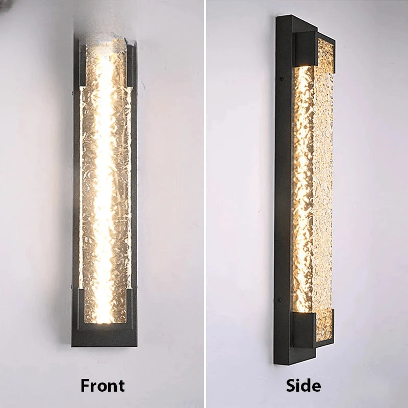 Verthara Premium Dimmable Stainless Steel Outdoor Wall Sconce
