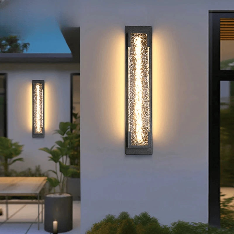 Verthara Premium Dimmable Stainless Steel Outdoor Wall Sconce